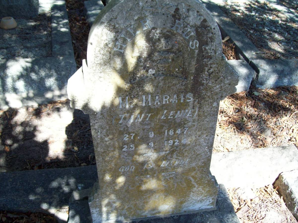 MARAIS M. 1847-1924
