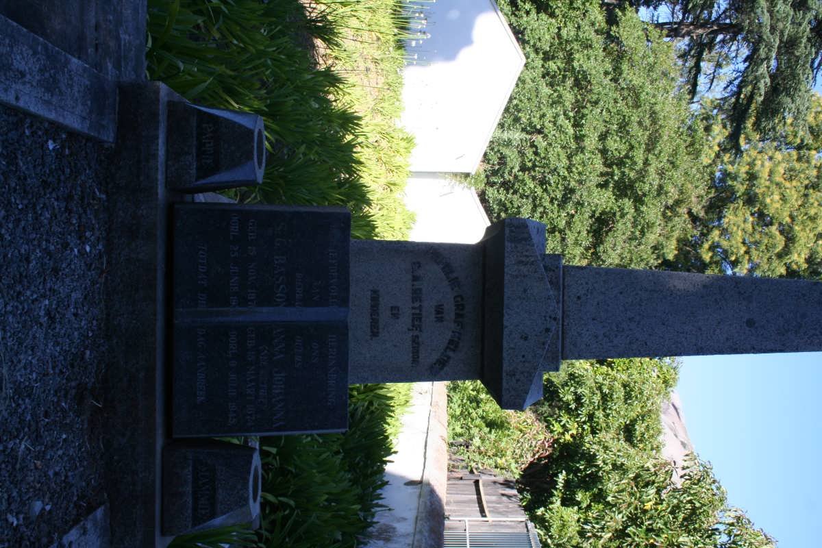 RETIEF ?. A.  :: BASSON S.G. 1870-1930 &amp; Anna Johanna RETIEF 1874-1945