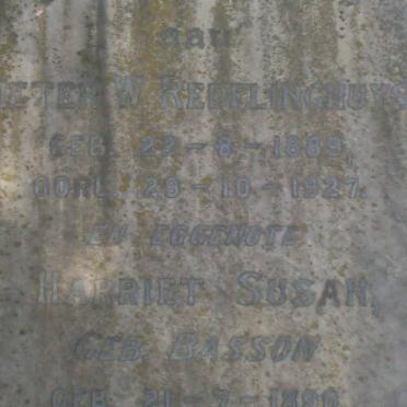 REDELINGHUYS Peter W. 1889-1927 &amp; Harriet Susan BASSON 1890-1927