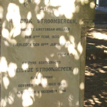 STROOMBERGEN Hendrik 1835-1906 &amp; Heiltje KROON 1829-1906