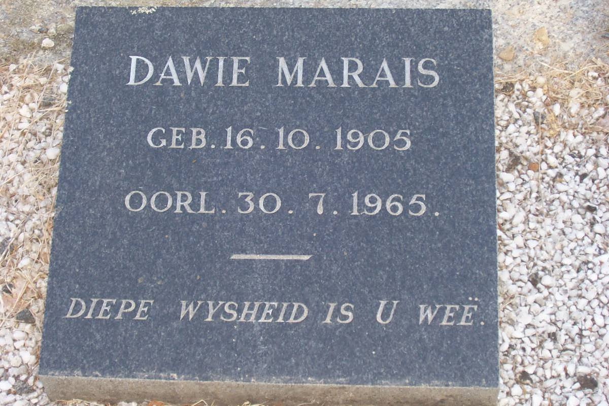 MARAIS Dawie 1905-1965