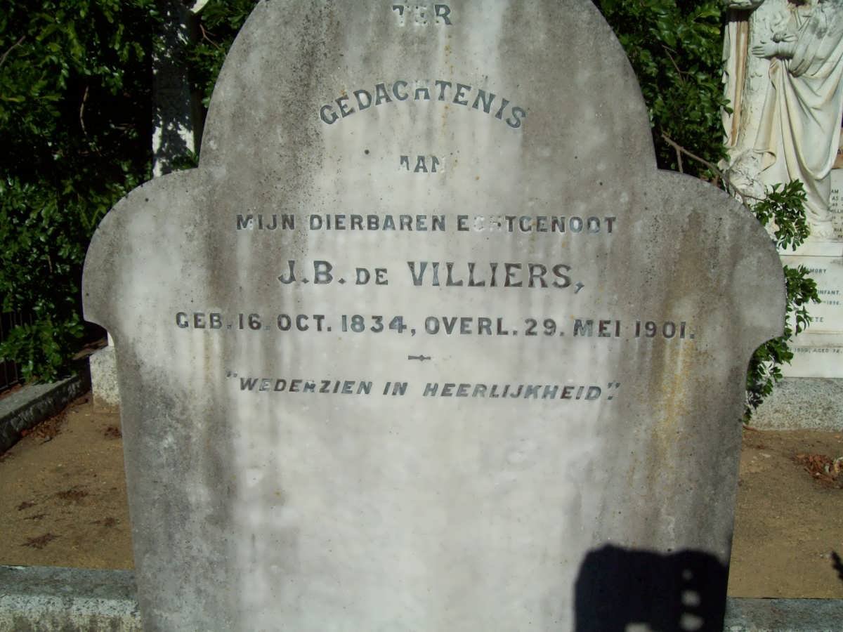 VILLIERS J.B., de 1834-1901
