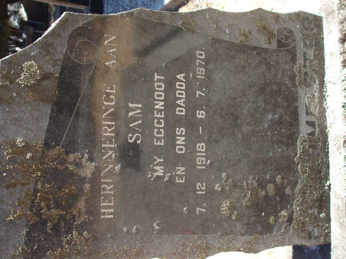 BAUERMEISTER Sam 1918-1970
