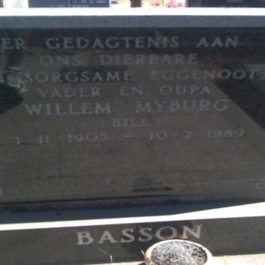 BASSON Willem Myburgh 1905-1989