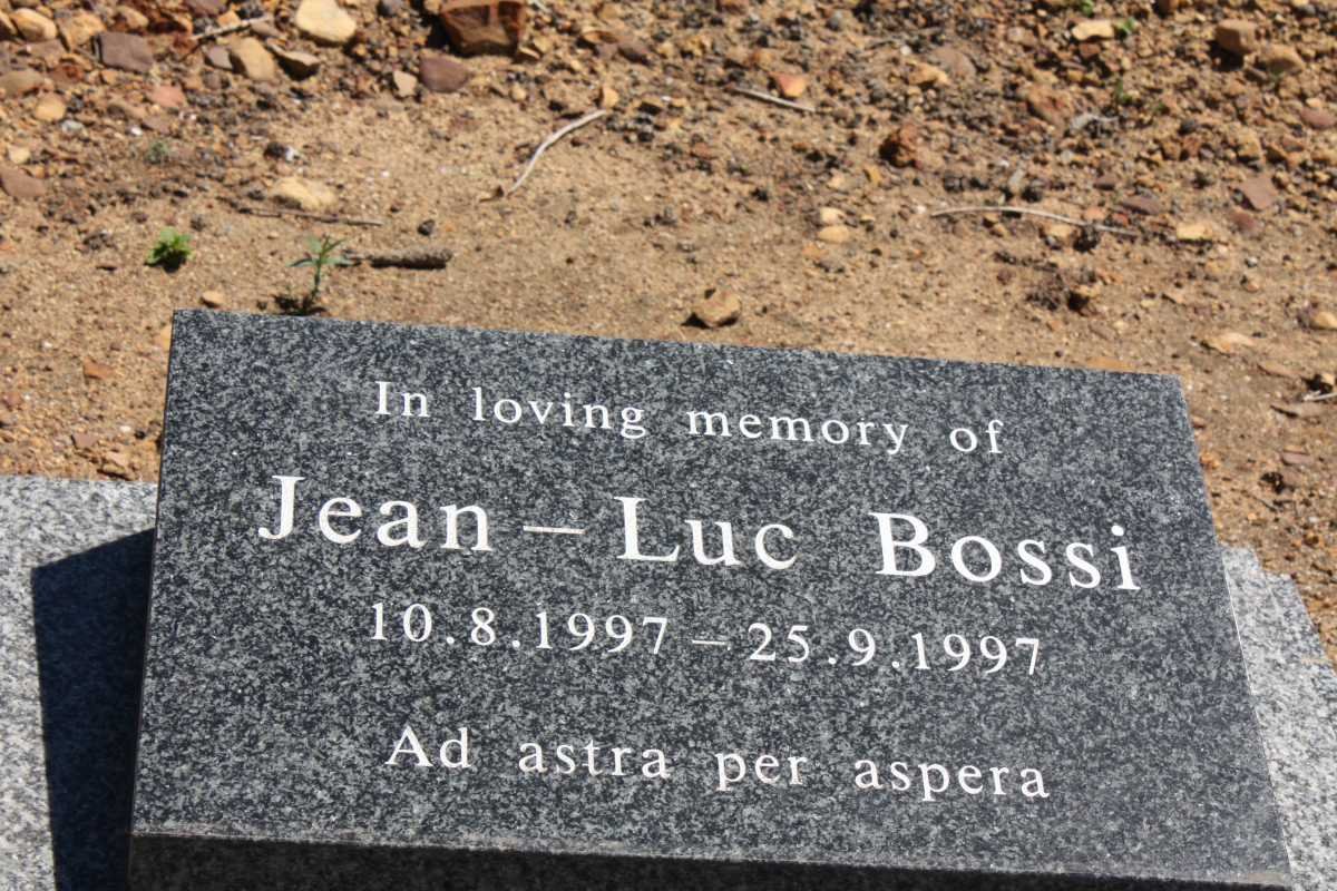 BOSSI Jean-Luc 1997-1997