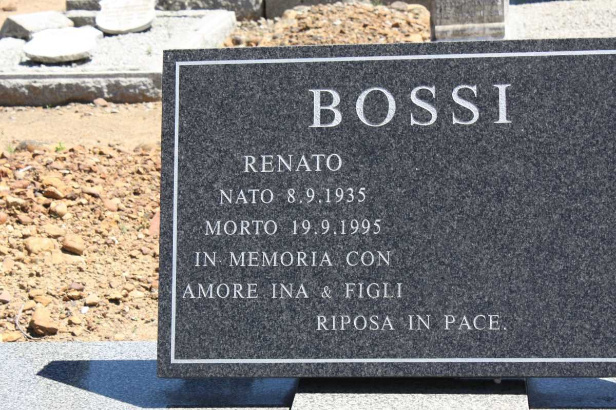 BOSSI Renato 1935-1995