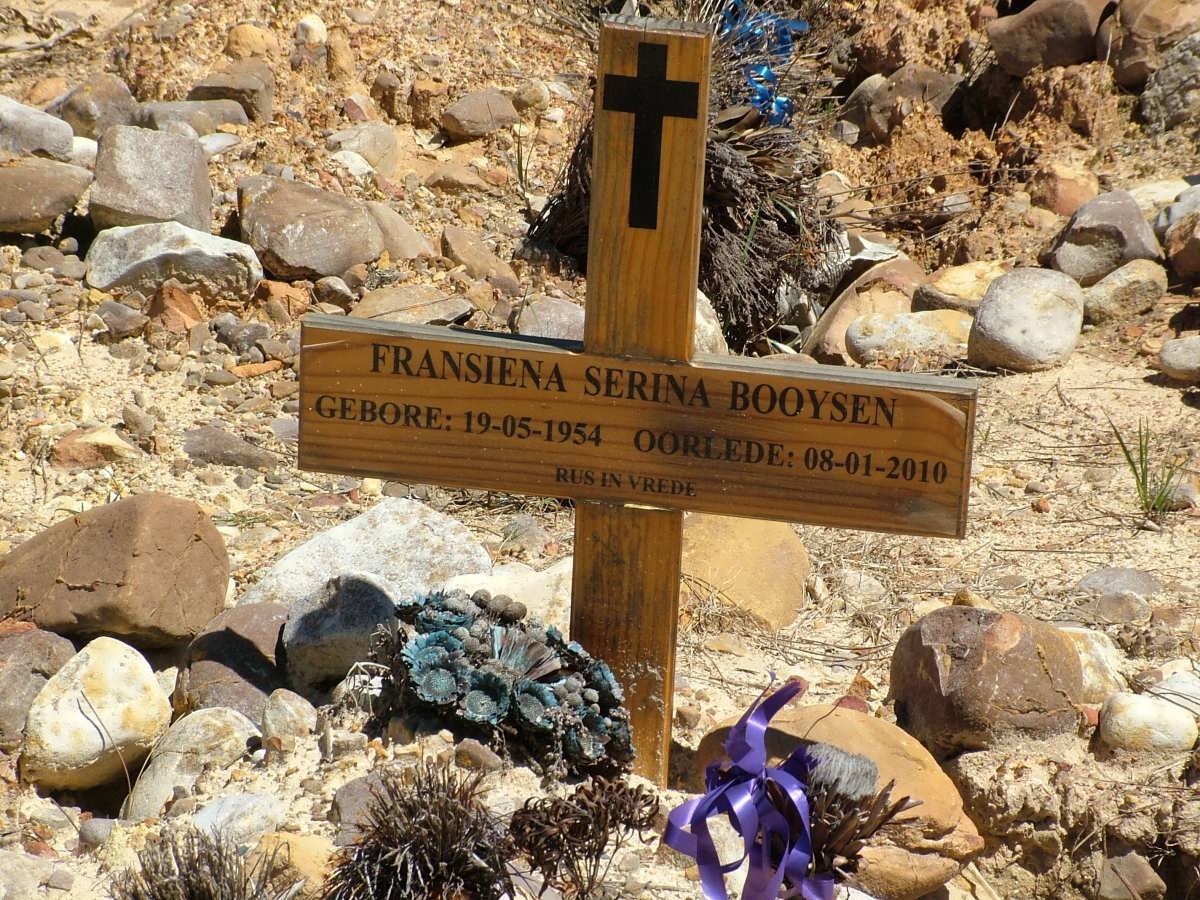BOOYSEN Fransiena Serina 1954-2010
