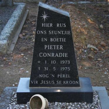 CONRADIE Pieter 1973-1975