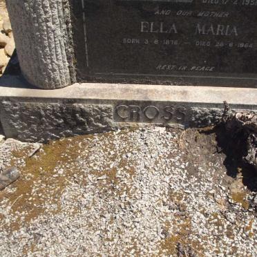 CROSS Peter Murray 1869-1951 &amp; Ella Maria 1876-1964