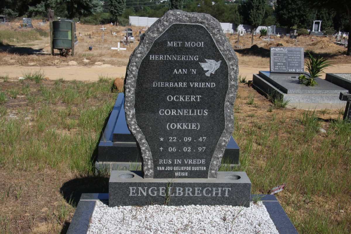 ENGELBRECHT Ockert Cornelius 1947-1997