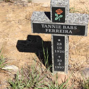 FERREIRA Babs 1920-1997