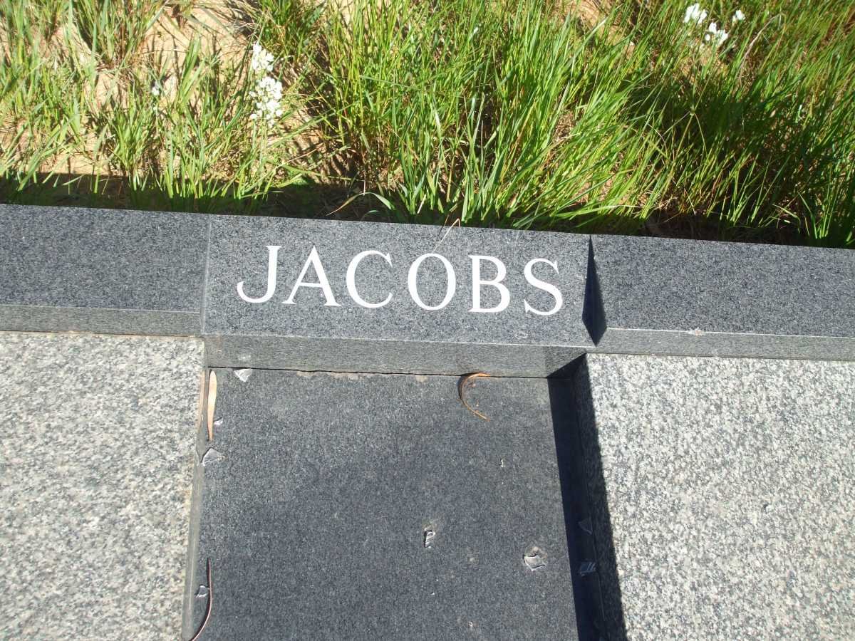 JACOBS Fanie Stephanus 1921-1983 &amp; Catherina 1924-1987
