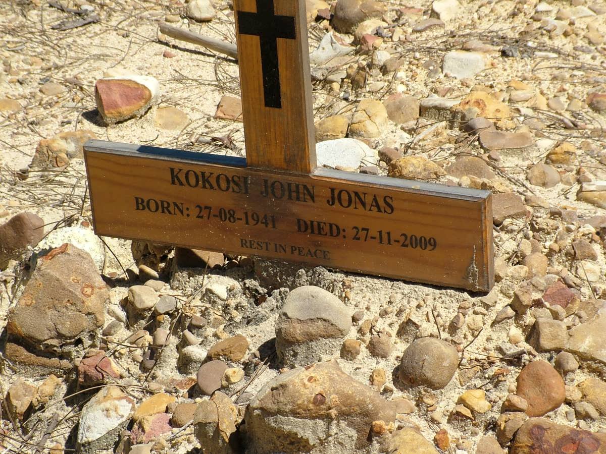 JONAS Kokosi John 1941-2009