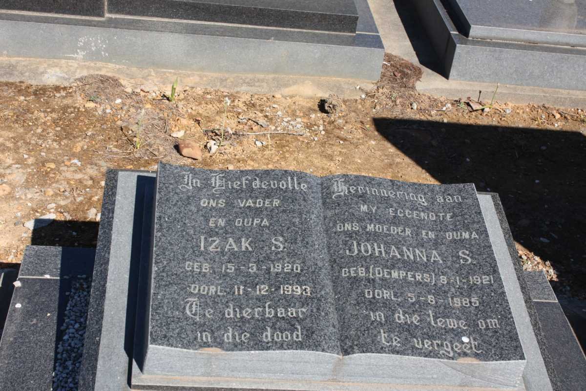 KELLERMAN Izak S.1920-1993 &amp; Johanna S. DEMPERS 1921-1985