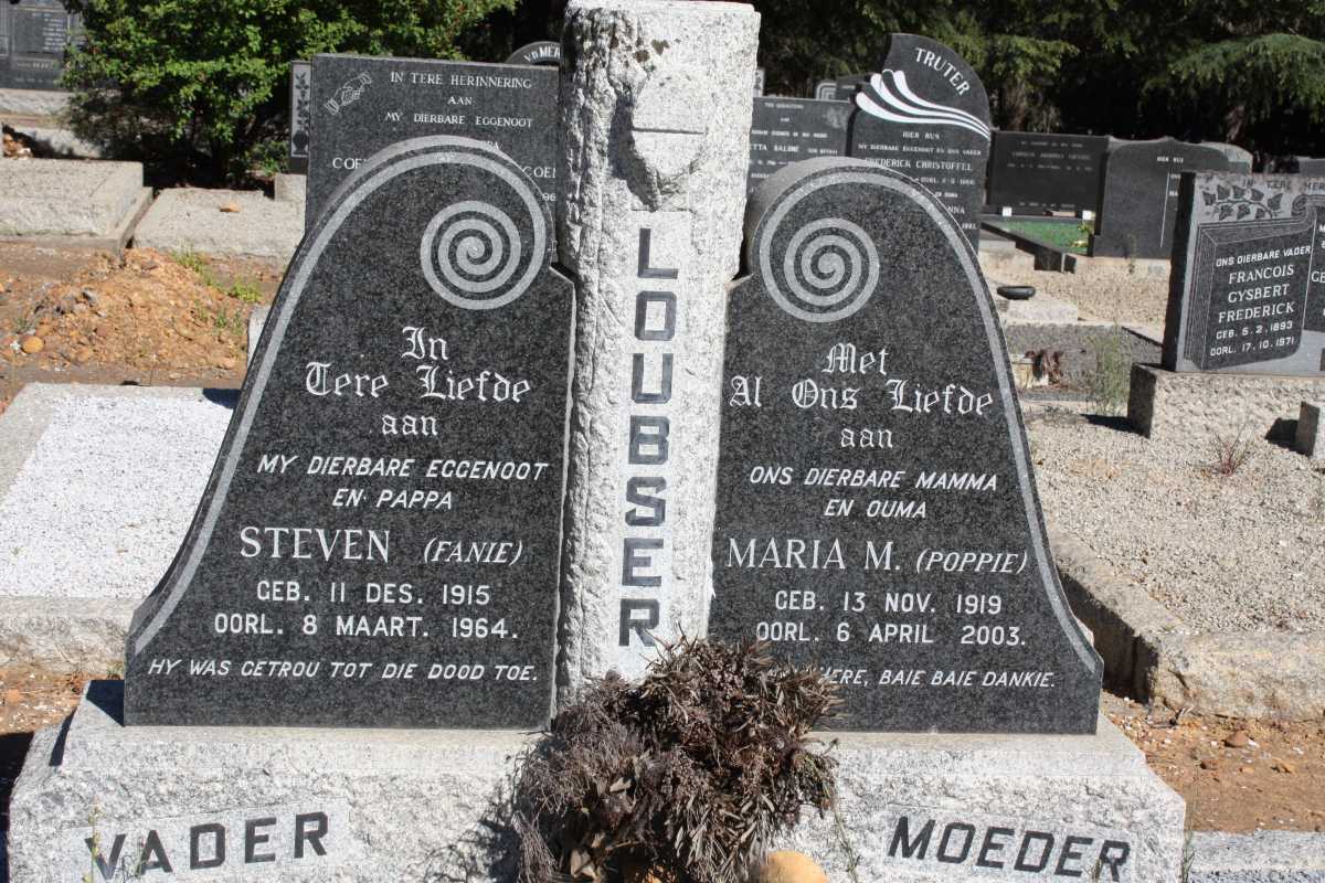 LOUBSER Steven 1915-1964 & Maria M. 1919-2003