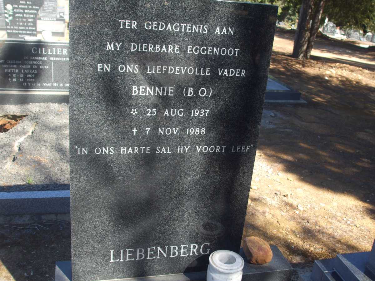 LIEBENBERG B.O. 1937-1988