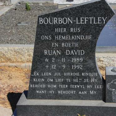 LEFTLEY Ruan David, BOURBON 1989-1992