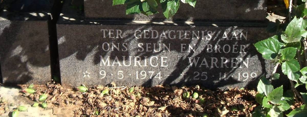 MEEDING Maurice Warren 1974-1994