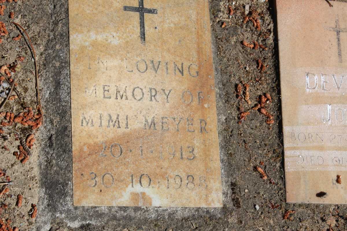 MEYER Mimi 1913-198?