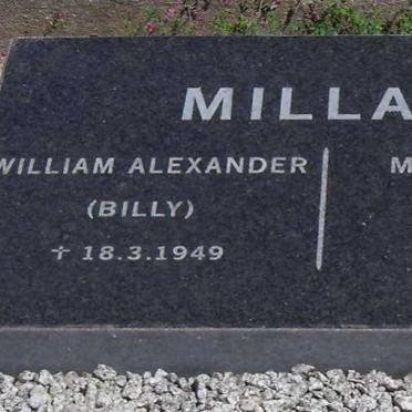 MILLAR William Alexander -1949 & Melina Kate -1948