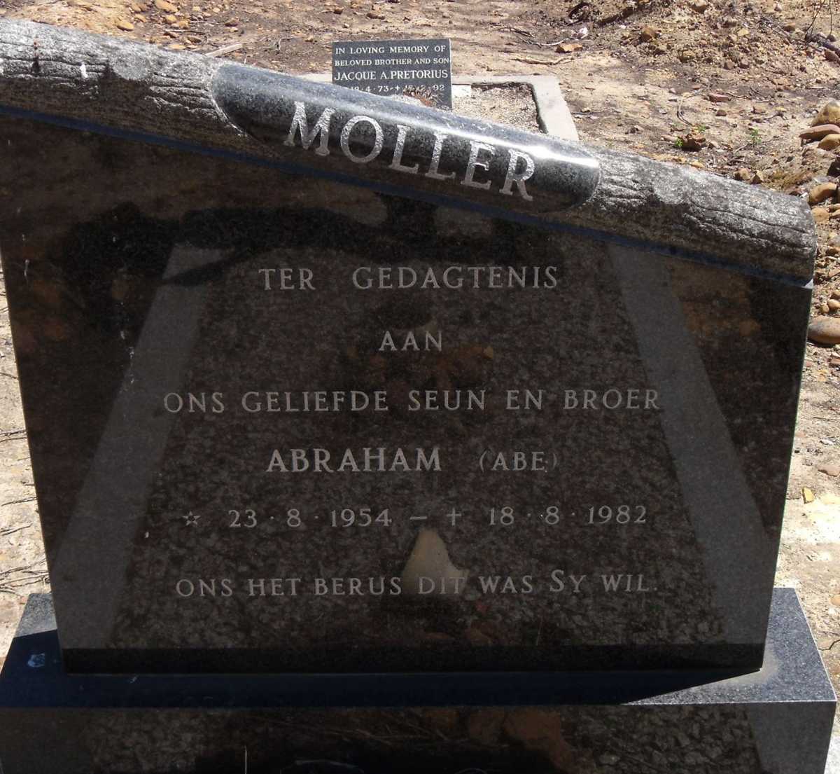 MOLLER Abraham 1954-1982