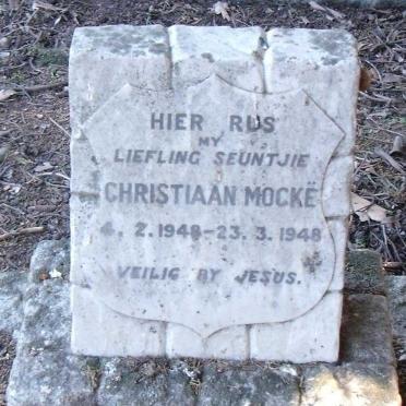 MOCKE Christiaan 1948-1948