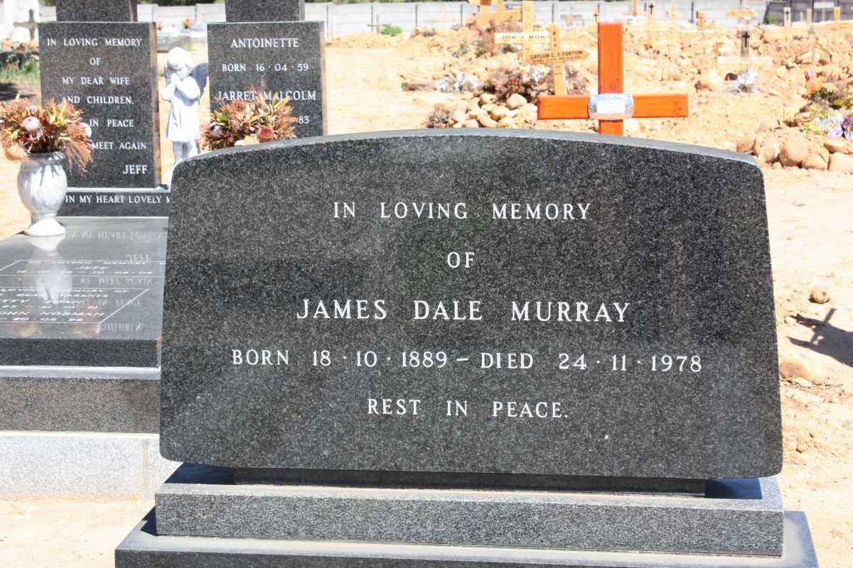 MURRAY James Dale 1889-1978