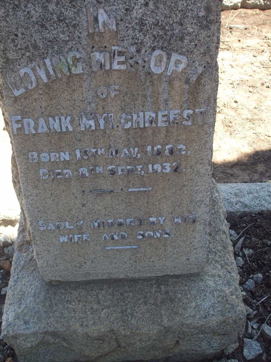 MYLCHREEST Frank 1882-1932