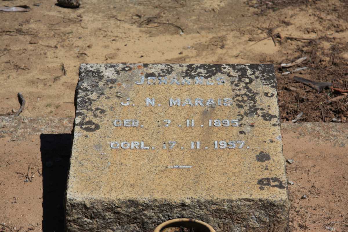 MARAIS Johannes J.N. 1895-1957