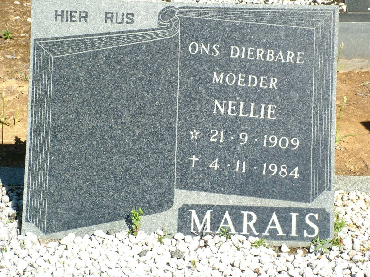 MARAIS Nellie 1909-1984