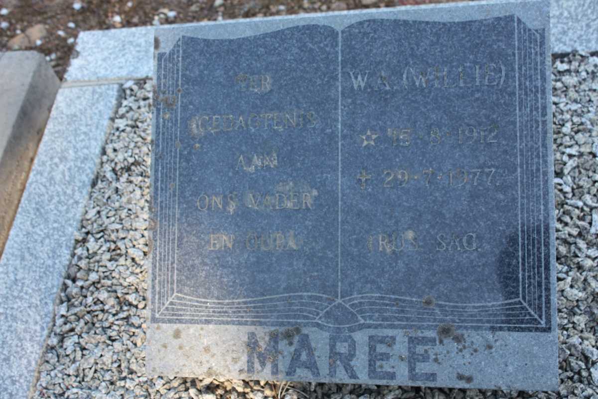 MAREE W.A. 1912-1977