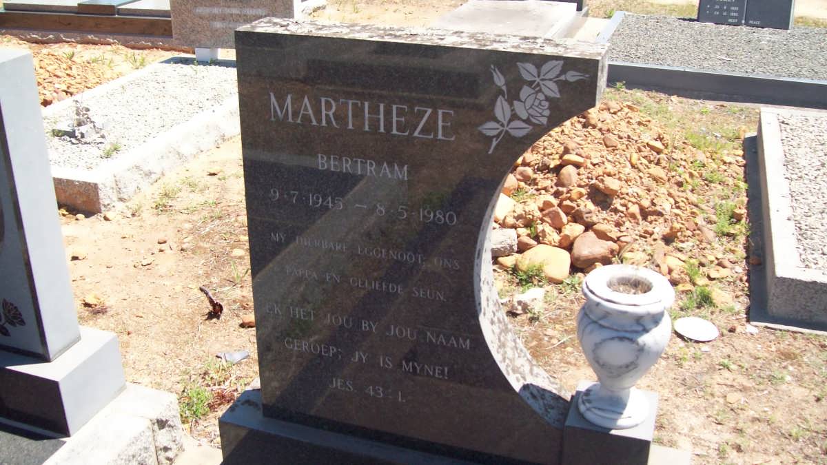 MATHEZE Bertram 1945-1980