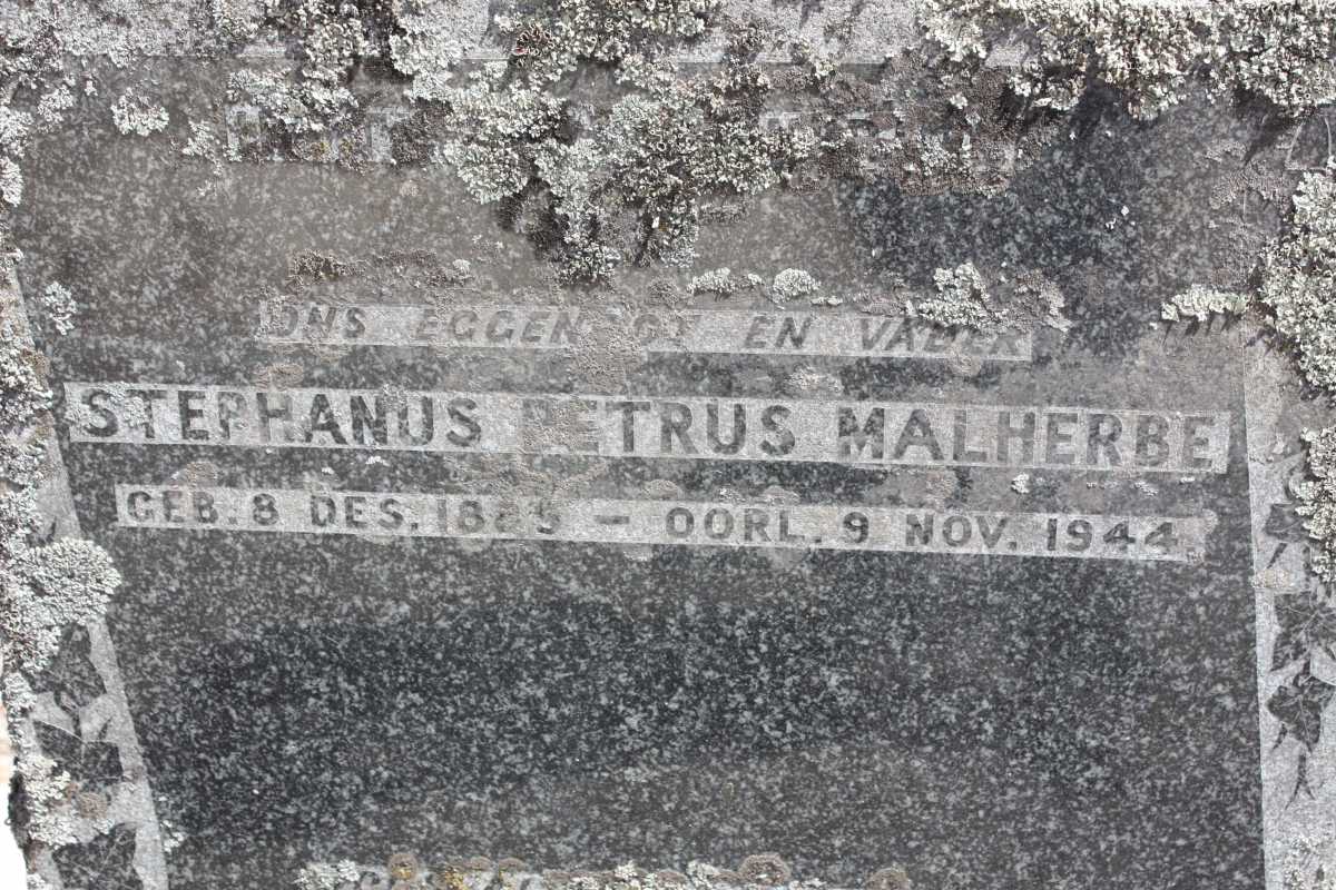 MALHERBE Stephanus Petrus 1885-1944