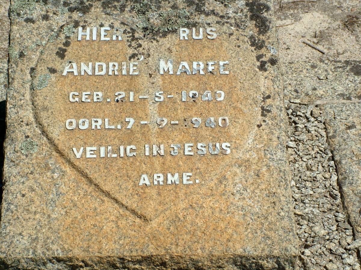 MAREE Andrie 1940-1940