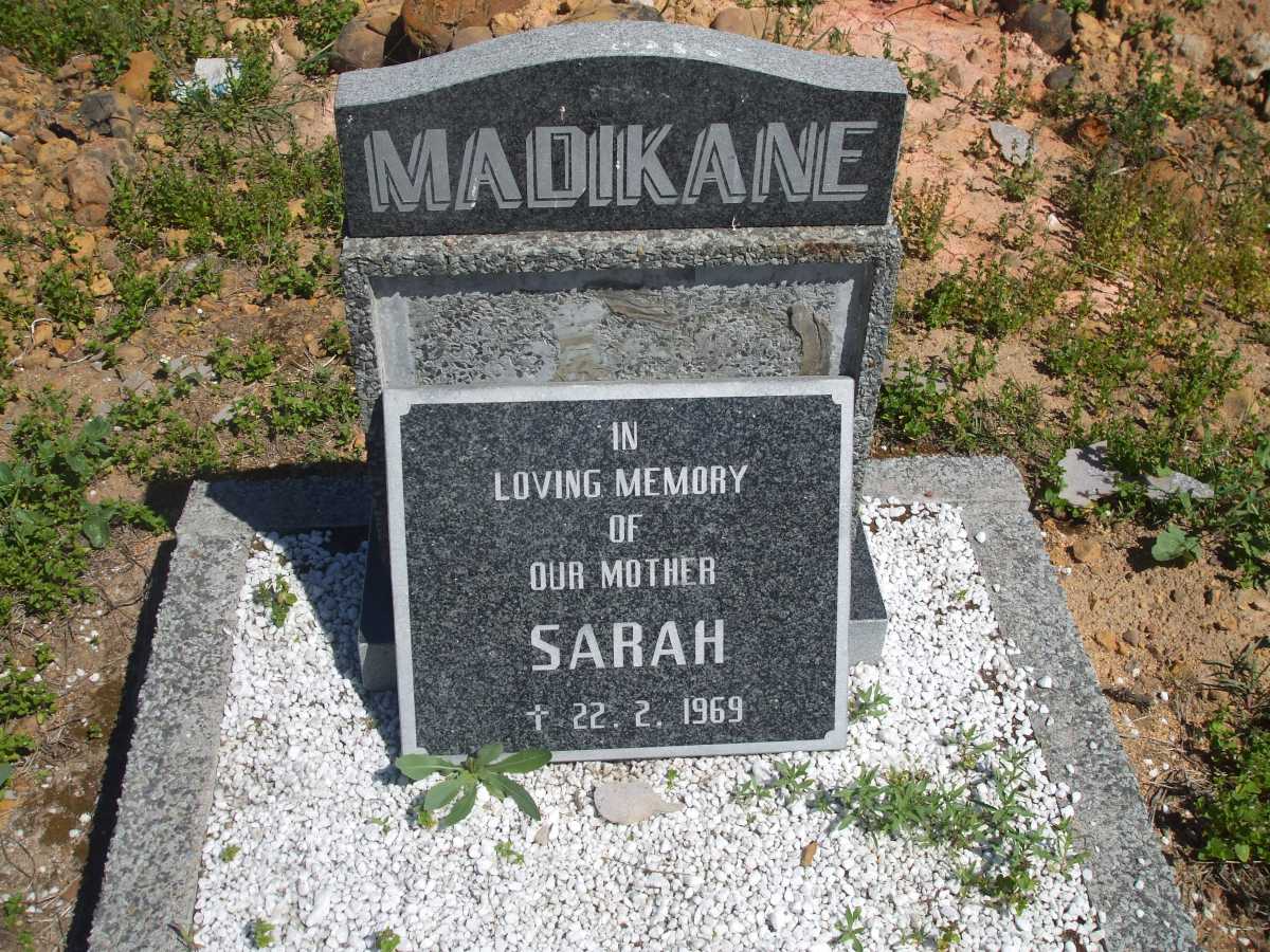 MADIKANE Sarah -1969
