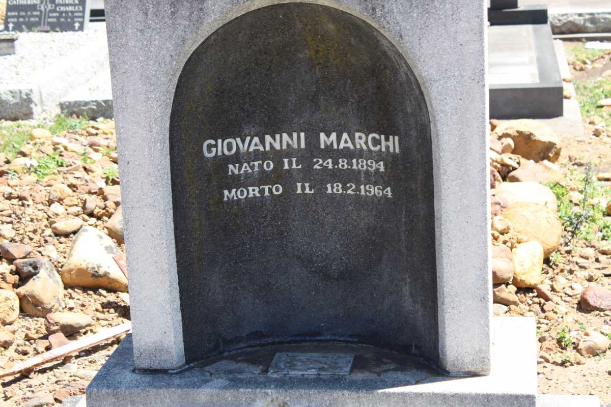 MARCHI Giovanni 1894-1964