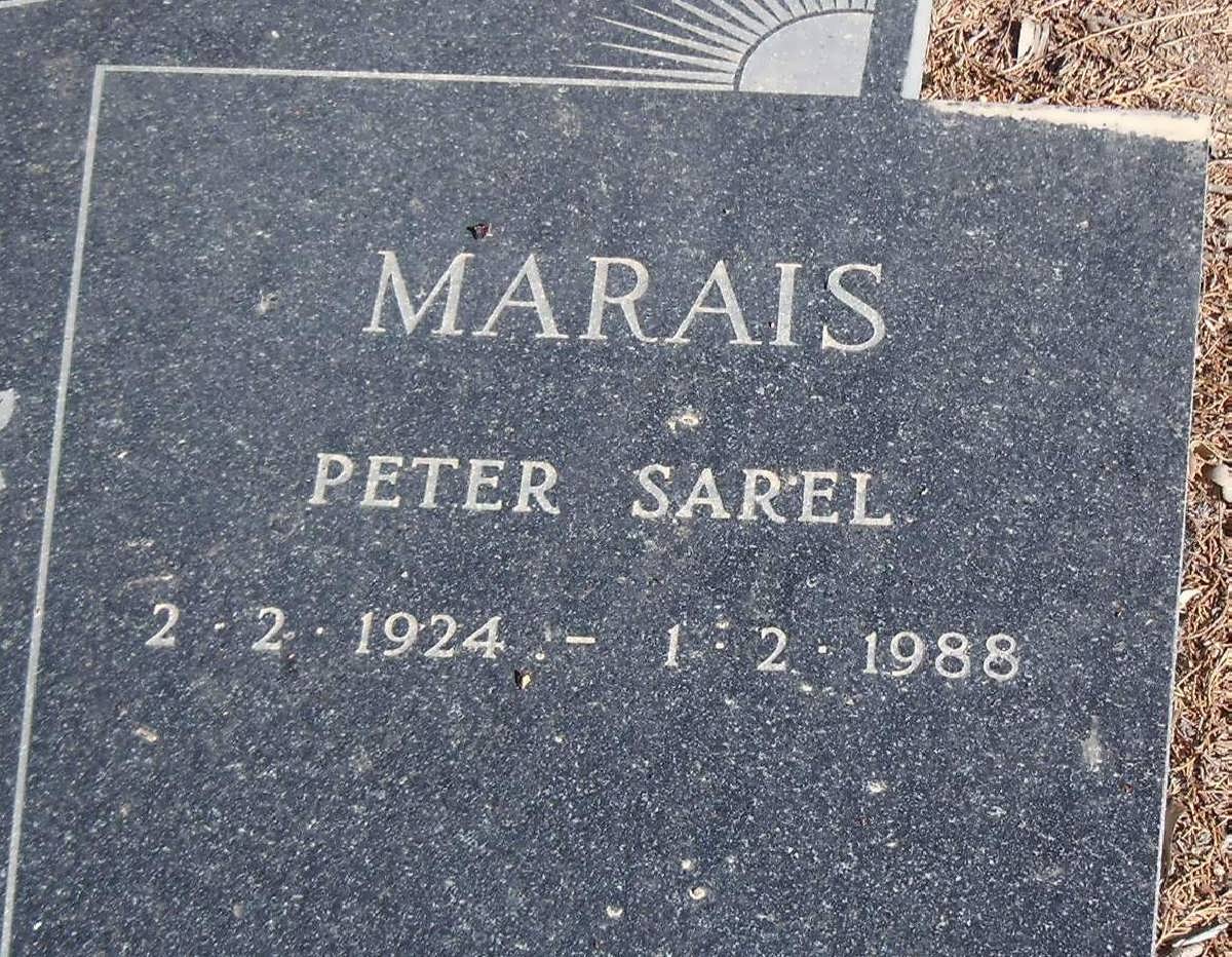 MARAIS Pieter Sarel 1924-1988