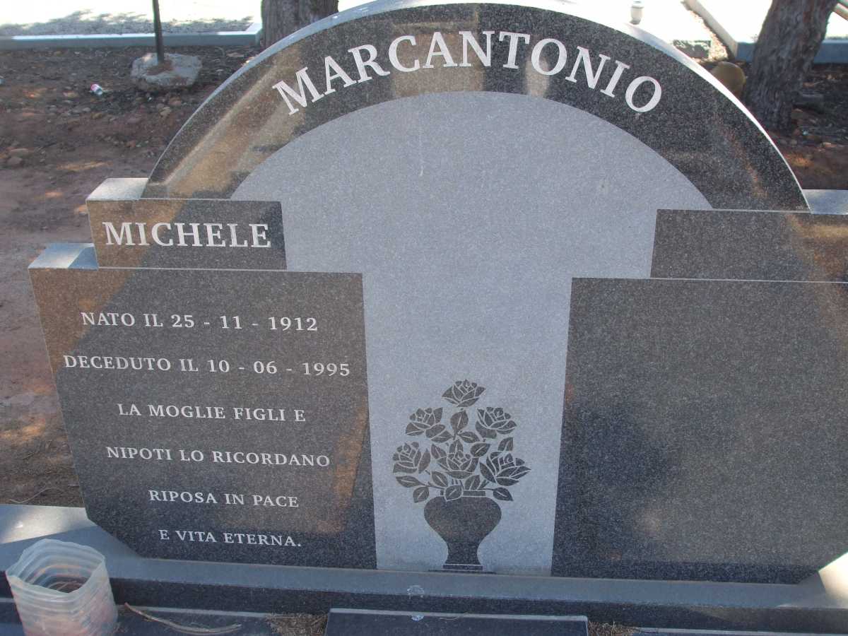 MARCANTONIO Michele 1912-1995