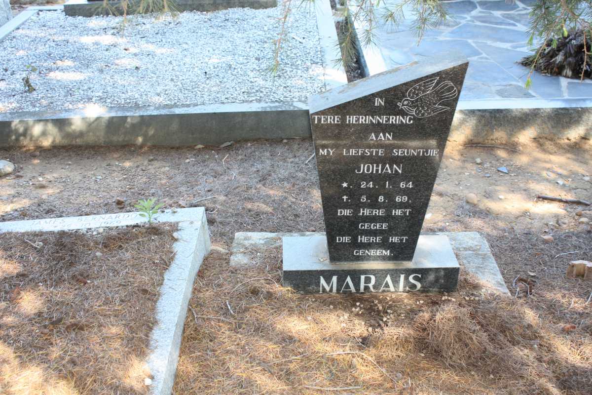 MARAIS Johan 1964-1969
