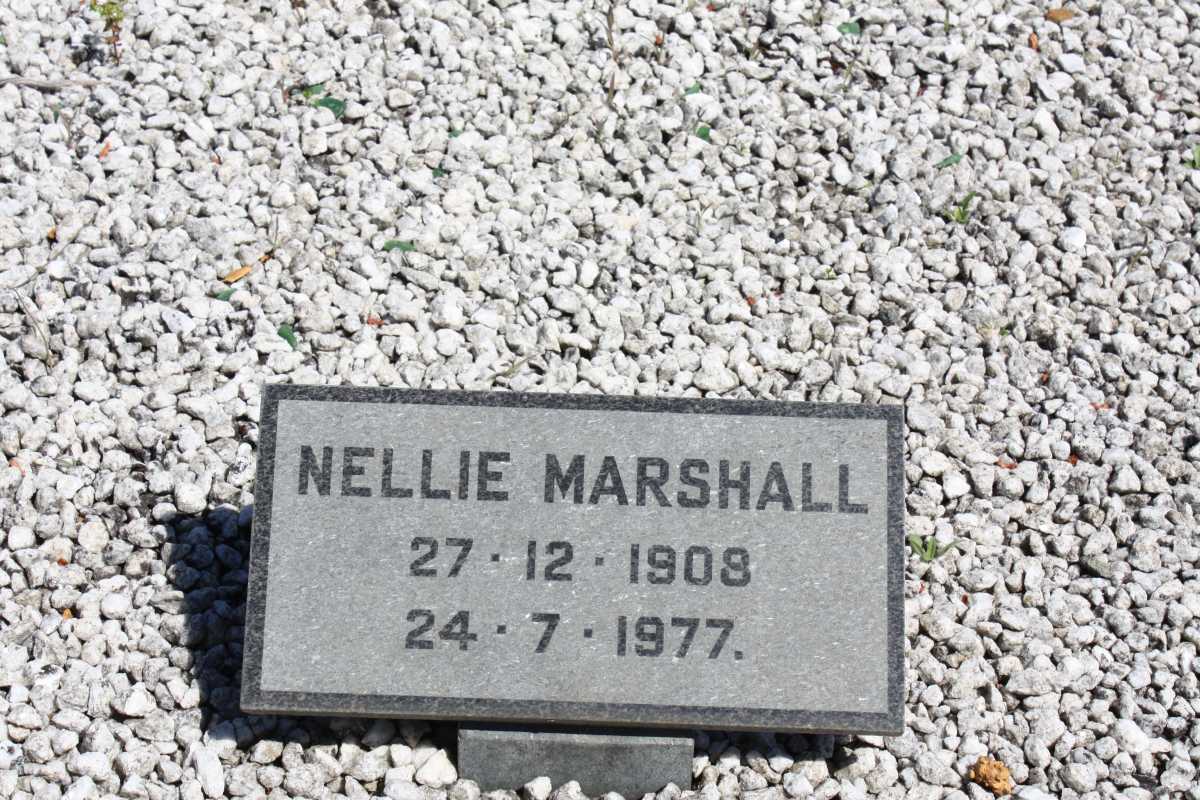 MARSHALL Nellie 1908-1977