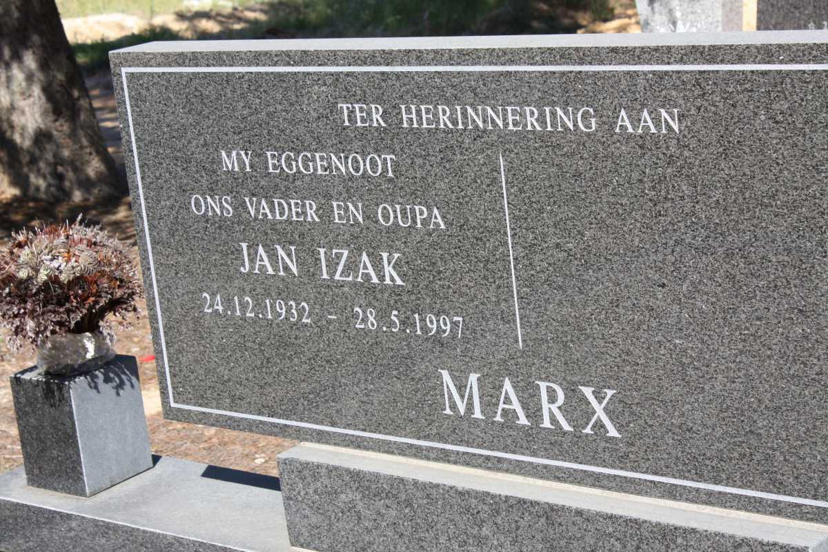 MARX Jan Izak 1932-1997