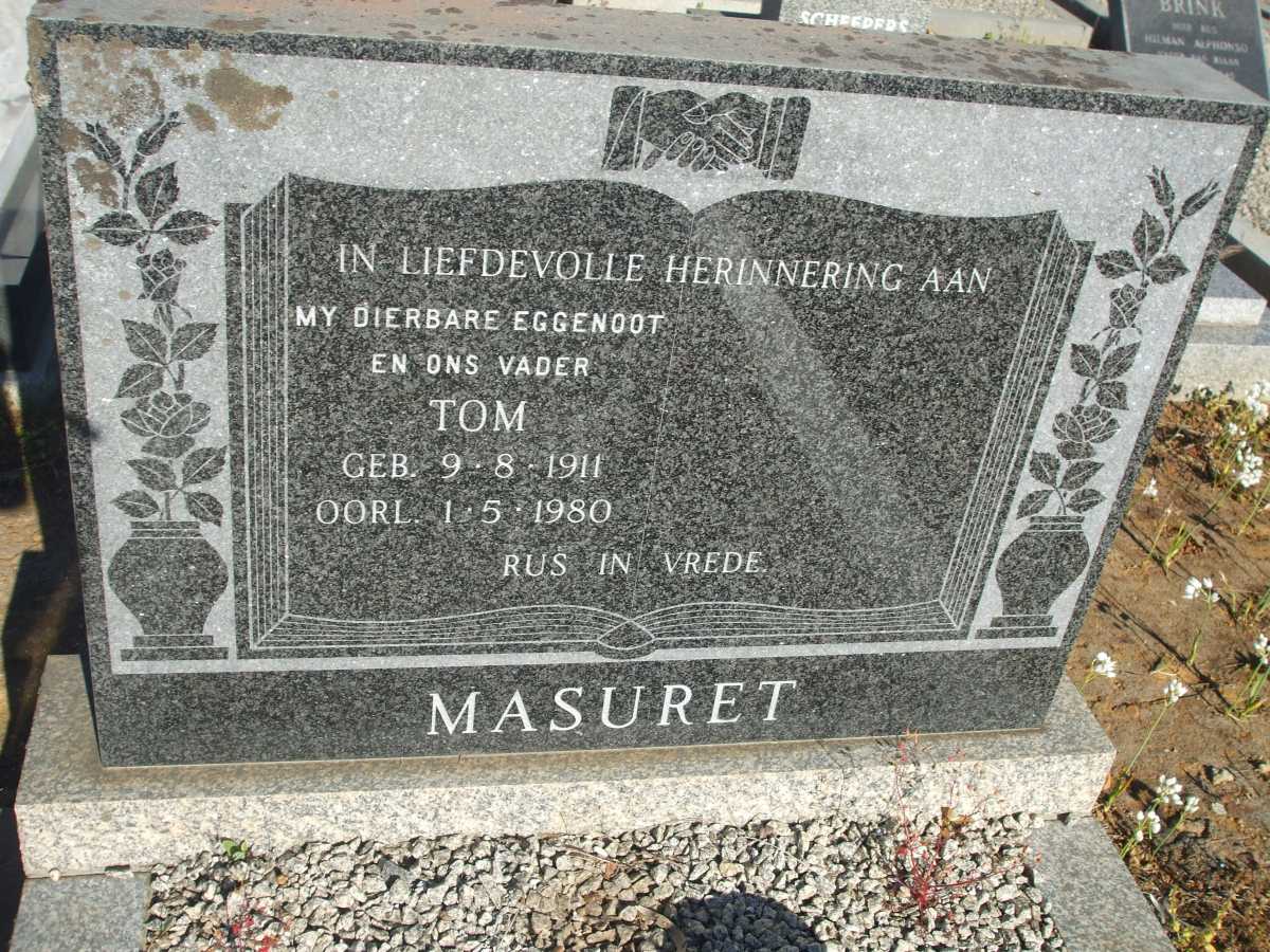 MASURET Tom 1911-1980