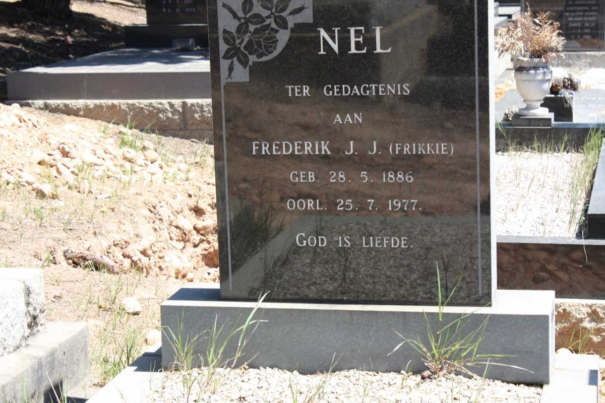 NEL Frederik J.J. 1886-1977