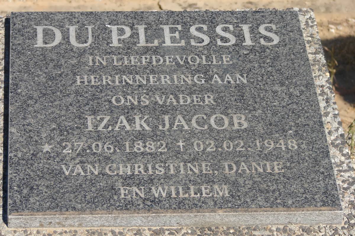 PLESSIS Izak Jacob, du 1882-1948