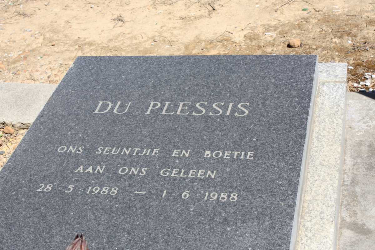 PLESSIS Baba, du 1988-1988