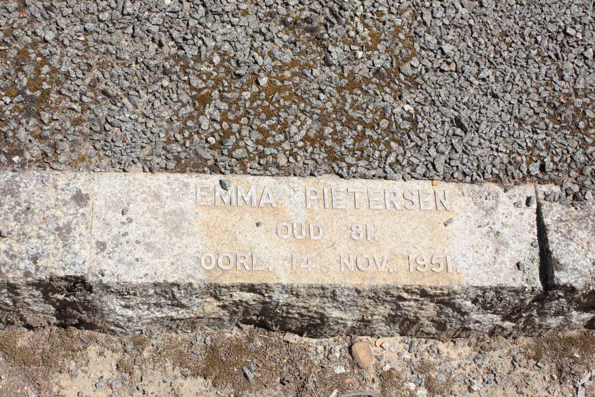 PIETERSEN Emma -1951