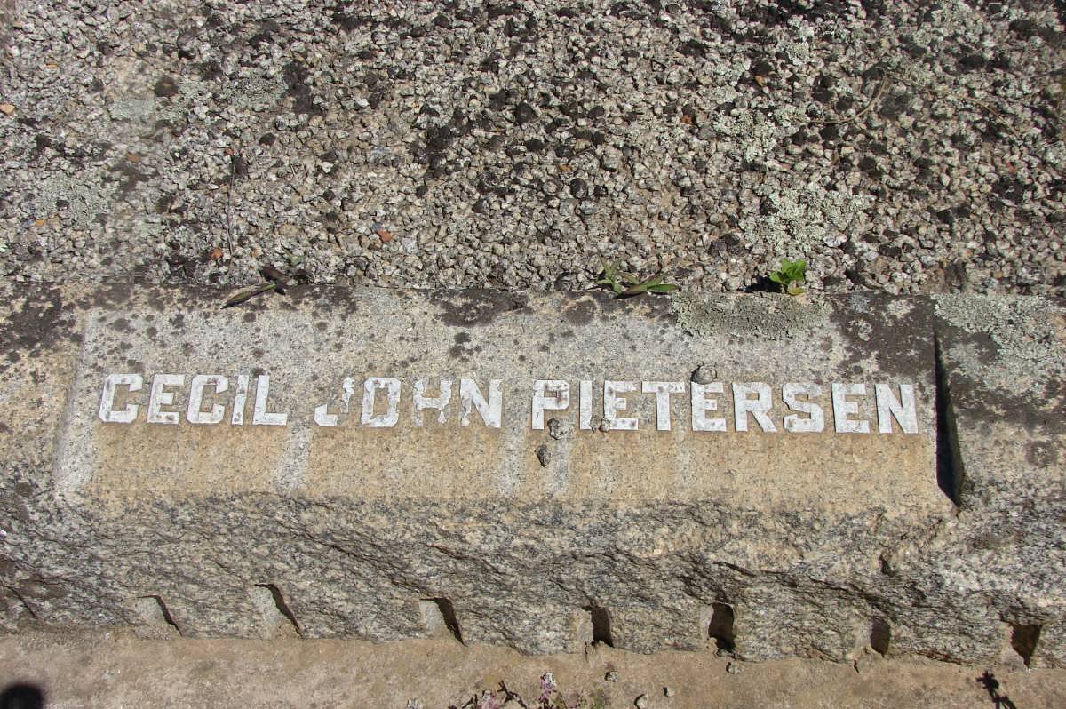 PIETERSEN Cecil Johan