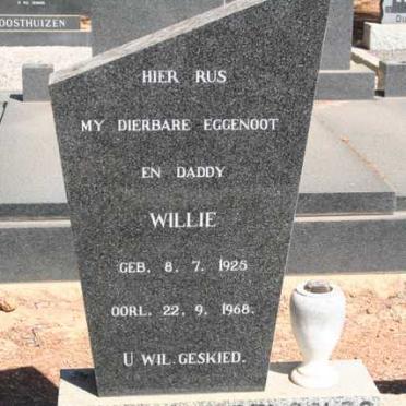 RENSBURG Willie, Jansen van 1925-1968