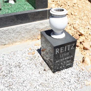 REITZ Lenie nee HAMMAN 1923-1998
