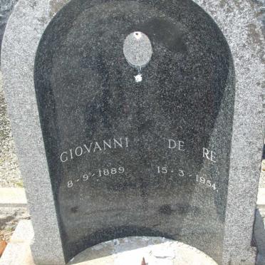 RE Giovanni, de 1889-1954